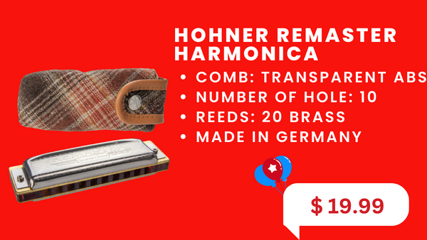 Hohner Remaster Harmonica Made In Germany
