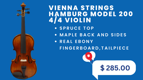 Vienna Strings European Tradition Model 200 Violin
