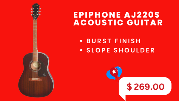 EPIPHONE AJ220S Acoustic Guitar