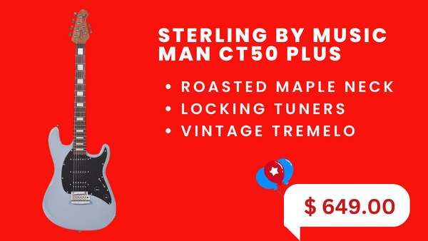 STERLING BY MUSIC MAN CT50 PLUS