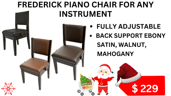 FREDERICK PIANO CHAIR FOR ANY INSTRUMENT